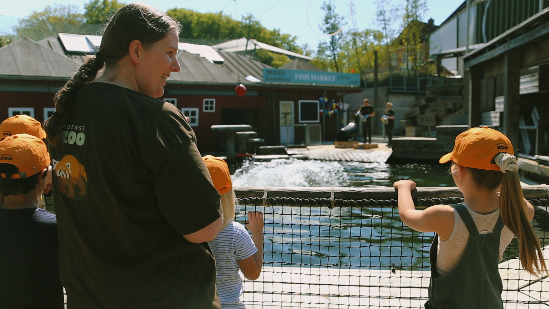Børnefødselsdag i Odense ZOO Gæster og ZOOguide til træning af søløver